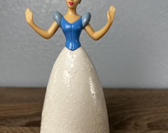 Vintage Style Disney Cinderella Plastic Figurine Princess Decoration Figure