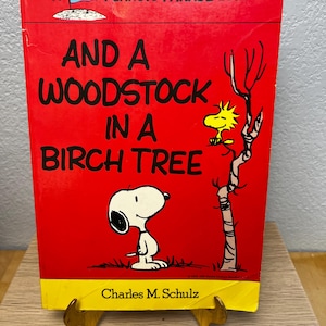 Vintage Peanuts Parade Paperback 1979 And a Woodstock in a Birch Tree Charles Schulz