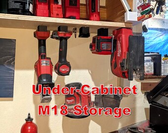 M18 Tool Holder | 4 Pack | Hang Tools from Battery Slot