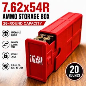 7.62x54 Ammo Box - Etsy