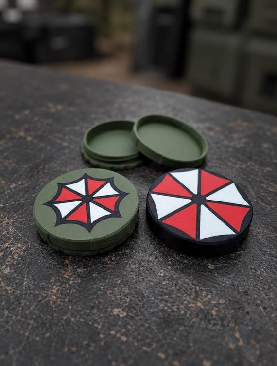 Slim Pocket Storage Container, Tactical Screw Top Utility Capsule, EDC Gear Container. Gift for outdoor hunter dad