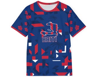 Haiti Map Jersey | Sports Shirt