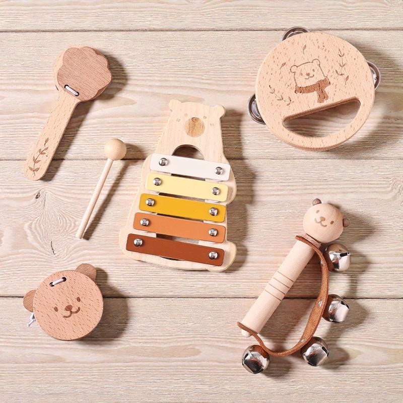 Eyfs Creative Instruments Wooden Musical Instrument Set | for Creative Toddlers (0β3 Years) - Etsy