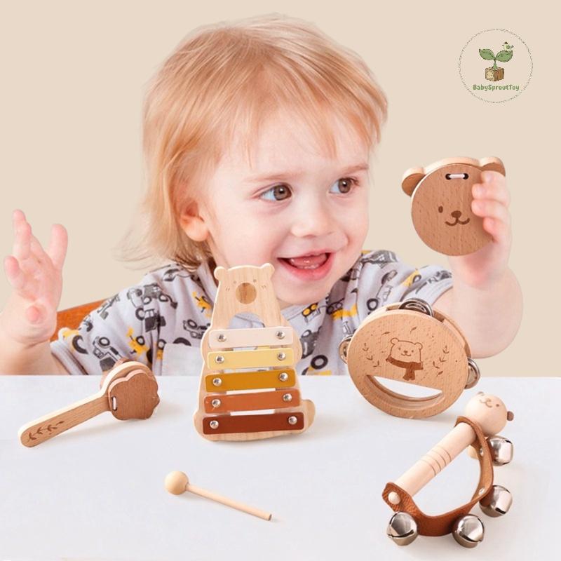 Eyfs Creative Instruments Wooden Musical Instrument Set | for Creative Toddlers (0β3 Years) - Etsy