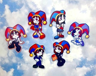 Stickers pompon-outfits | Stickers The Amazing Digital Circus