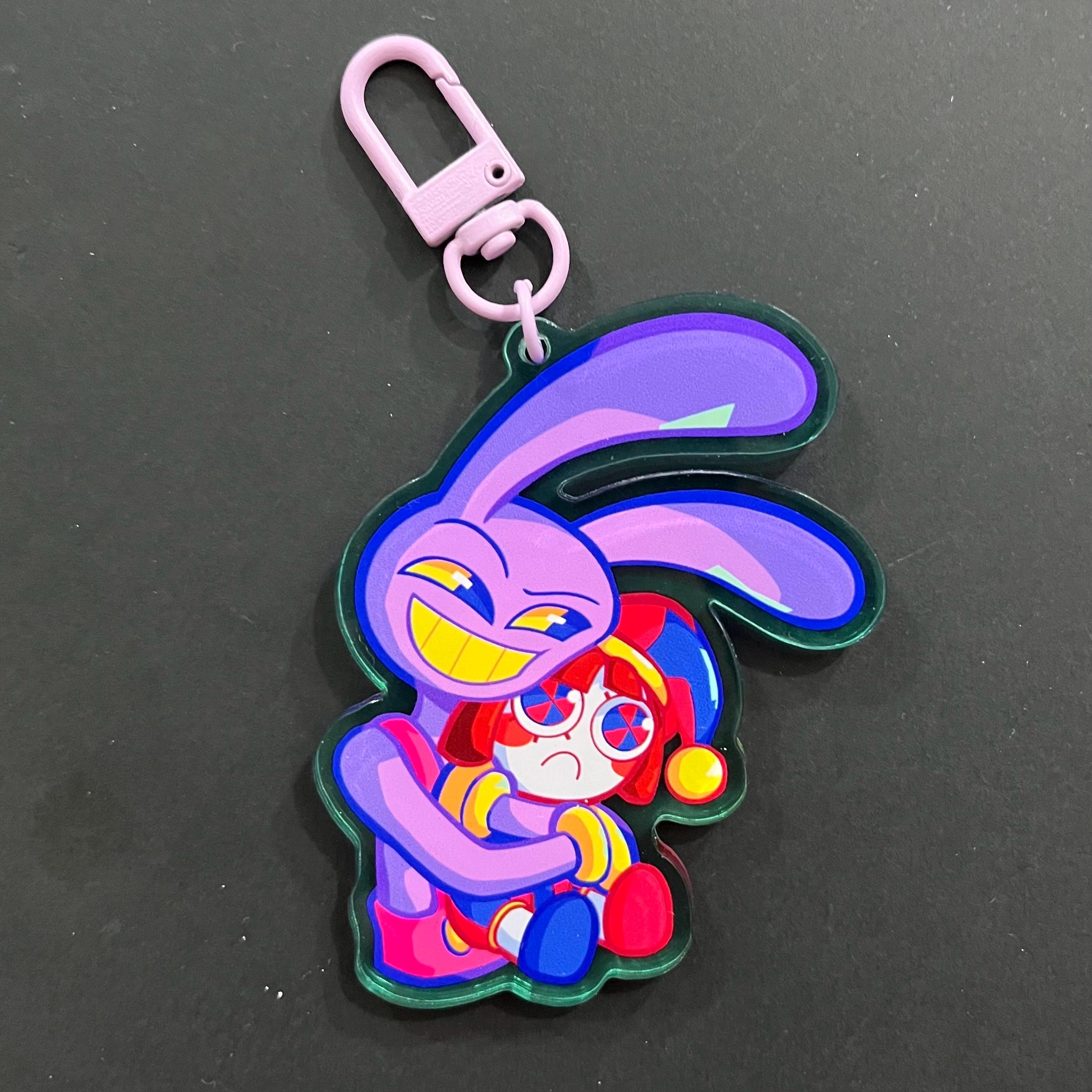 TADC Plushie Keychains | the Amazing Digital Circus Keychain - Etsy
