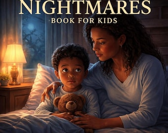 Personalized Nightmares Book for Kids | Custom Bedtime Story | Coping with Bad Dreams