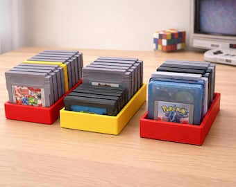 Uchwyt na kartridż Game Boy – organizer na 10 slotów do GB, GBC i GBA