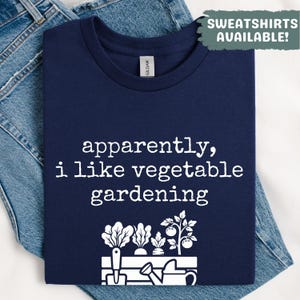 A quanto pare mi piace l'orticoltura Maglietta divertente da giardiniere Regalo per amanti delle piante Mamma Papà Pollice verde Giardino Orto Hobby