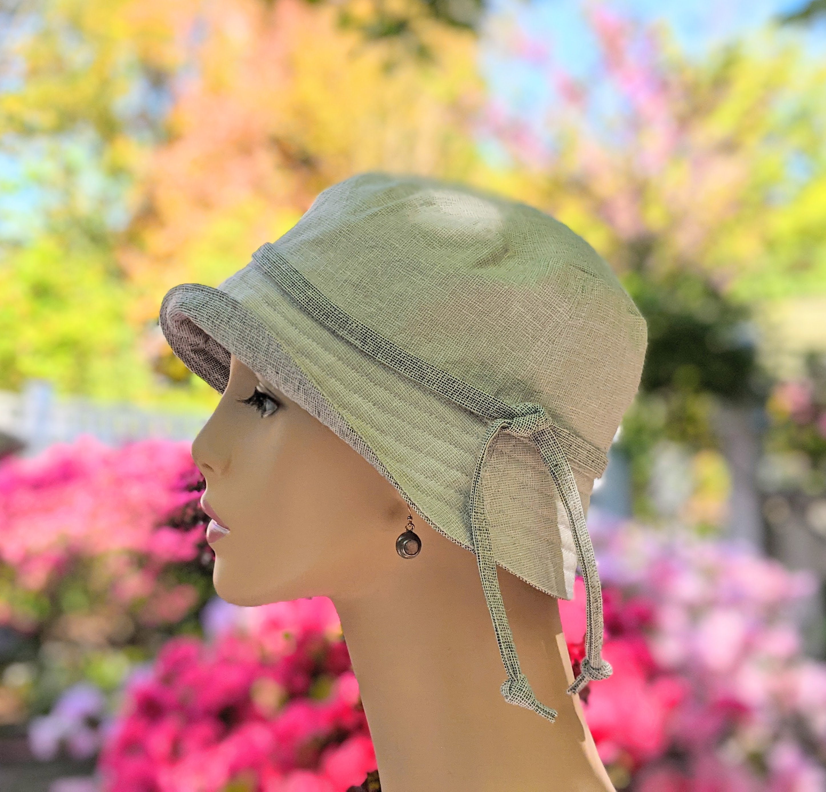 Women's Cancer Hats Shabby Chic Chemo 