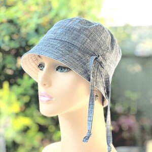 Chemo Hat, Soft Cancer Hats, Cancer Headwear, Pre-Washed Cotton, Size Chart in Pics
