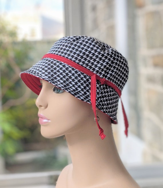 Women's Cancer Hat Chemo Hats Black and 
