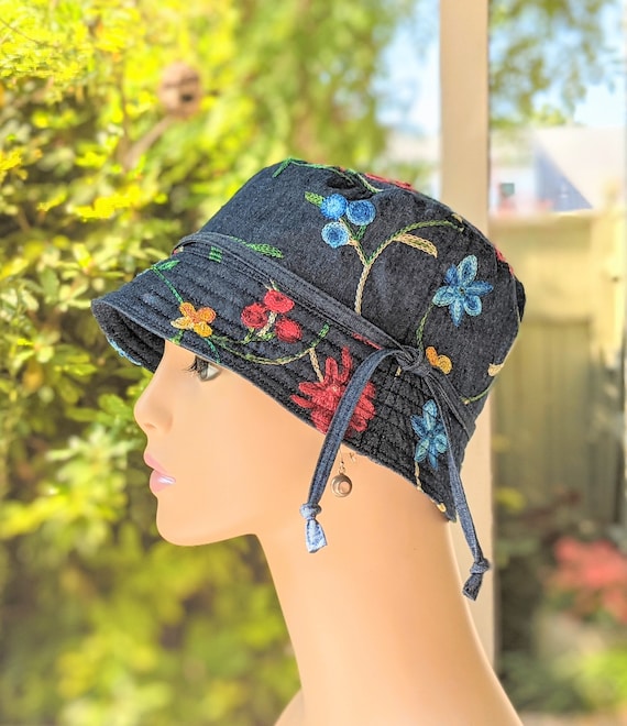 Chemo Hats Cancer Hats Embroidered 