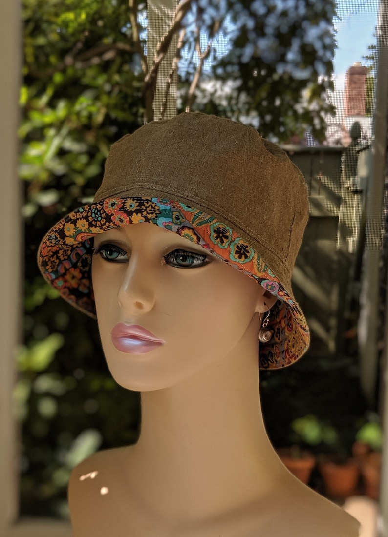 Made in the USA Chemo Caps Reversible Chemo Headwear Size: SMALL-MEDIUM Chemo Hats Available in all sizes. Just Ask!