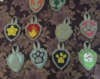 paw patrol tags etsy