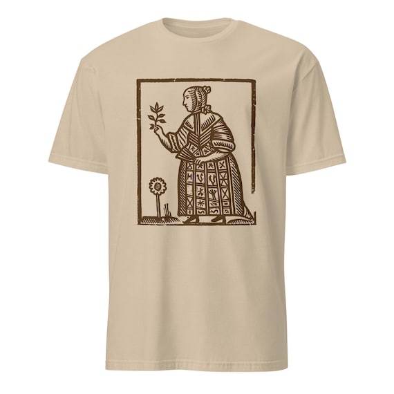 Folklore Herbalist T-Shirt | Medieval Woodcut Design