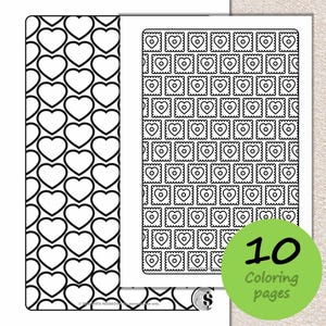 Mini Neuro Coloring Book | 10 Printable Pages | Mindful Relaxing Line Art | Digital Download image 3