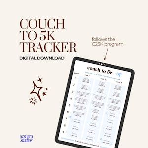 Couch to 5K Tracker - Digitales Template