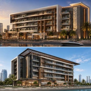 Koncepcja nowoczesnego apartamentu | Rysunek architektoniczny (do pobrania cyfrowego)