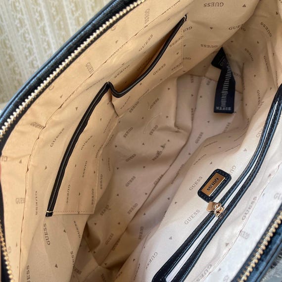 Structured Tote Bag with Signature Pattern - image 9