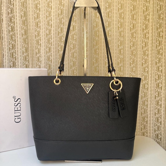 Structured Tote Bag with Signature Pattern - image 3