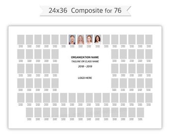 24x36 Composite for 76, Photoshop Template - SCH83 - INSTANT DOWNLOAD
