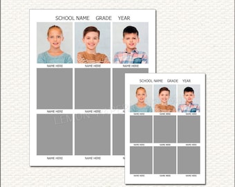 Composite for 9 in 8x10 and 5x7, Photoshop Template - INSTANT DOWNLOAD - SCH5