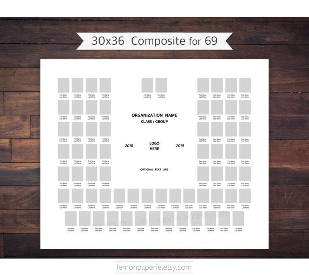30x36 Composite for 69, Photoshop Template - SCH86 - INSTANT DOWNLOAD ...
