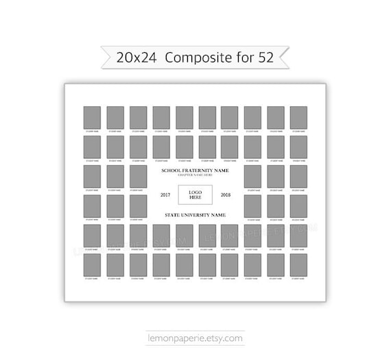 20x24 composite for 52 photoshop template sch63 instant download free fraternity composite template