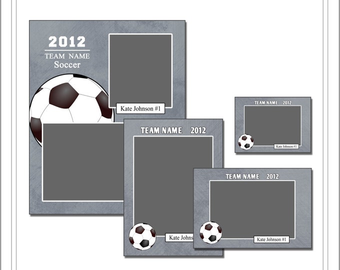 Soccer Memory Mate Templates, Sports Template, PSD Template Soccer Memory Mate Templates, Sports Template, PSD Template