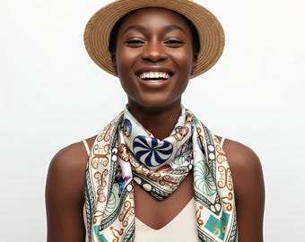 Modern Muses Silk Scarf No 5
