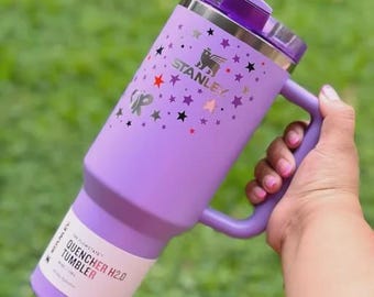 PURPLE Stanley x Olivia Rodrigo Quencher H2.0 Flowstate Tumbler 40oz