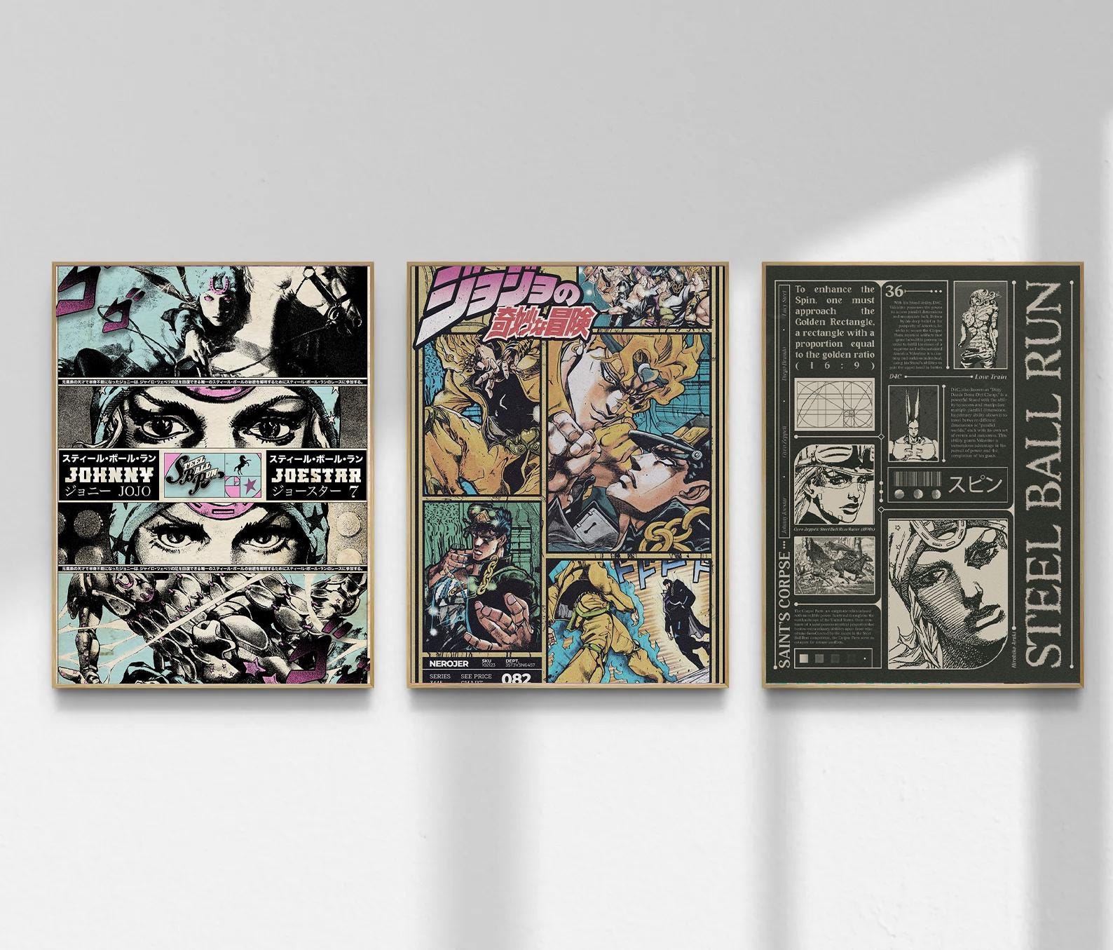 Jojo's bizarre adventure poster - Etsy 日本
