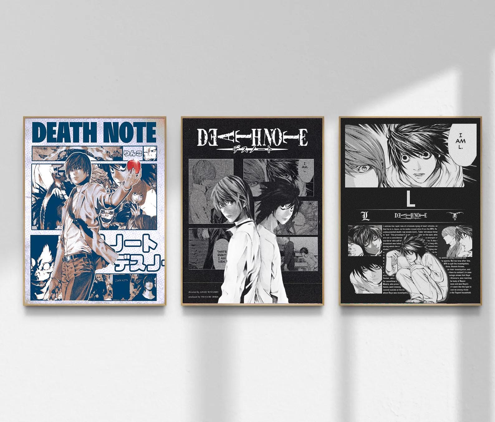 L Lawliet Poster - Etsy