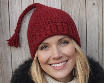 Melt Ice Norwegian Resistance Hat Crochet Pattern For Adults and Kids| Toque Toboggan Beanie Cap Waistcoat Stitch (Easy Crochet Pattern PDF)