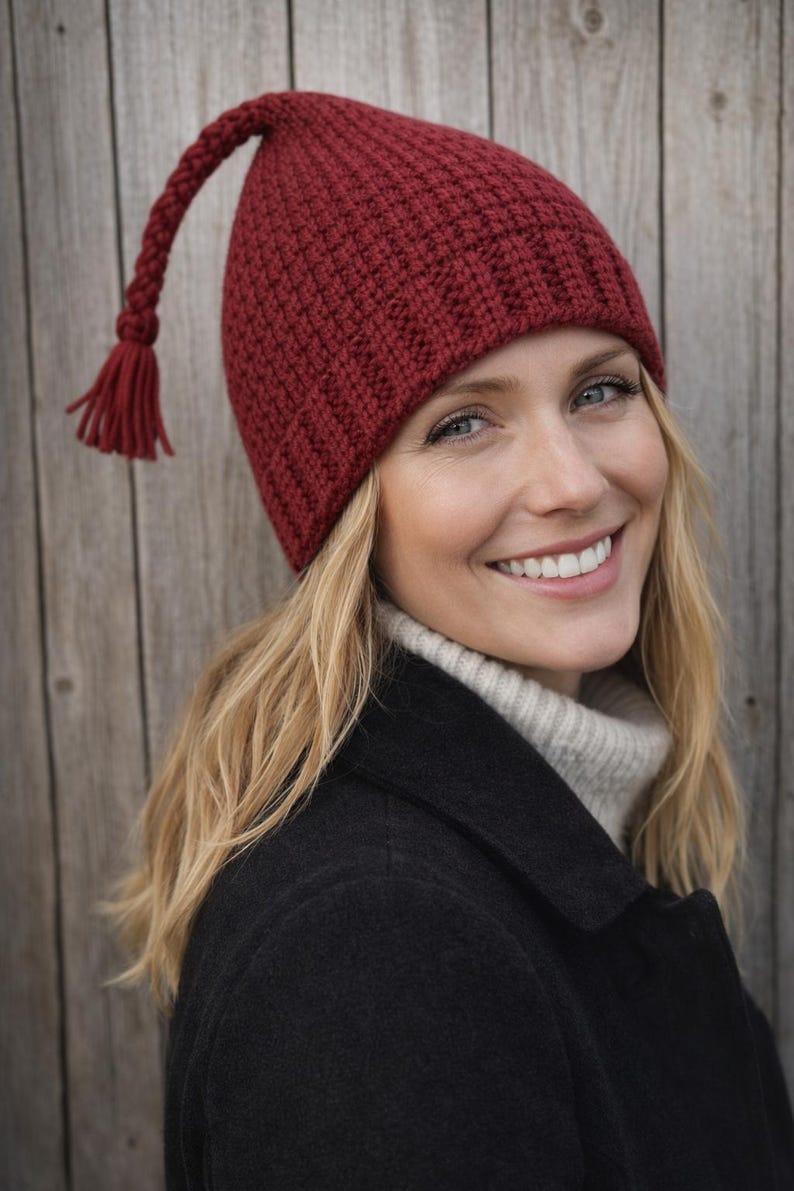 Melt Ice Norwegian Resistance Hat Crochet Pattern For Adults and Kids| Toque Toboggan Beanie Cap Waistcoat Stitch (Easy Crochet Pattern PDF) image 2