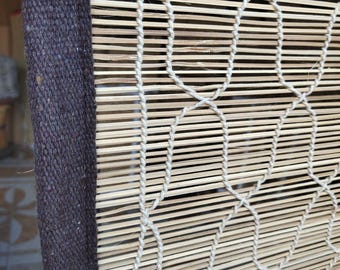 Cross Thread Bamboo Blinds For Windows