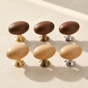 Modern Cabinet Knobs, Brass Pebble Drawer Pulls, Organic Kitchen Cabinet Hardware, Minimalist Dresser Knobs, Furniture Handles