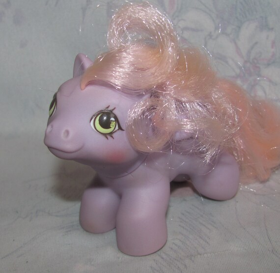 Vintage G1 Hasbro My Little Pony Mlp Newborn Pegasus Pony Etsy