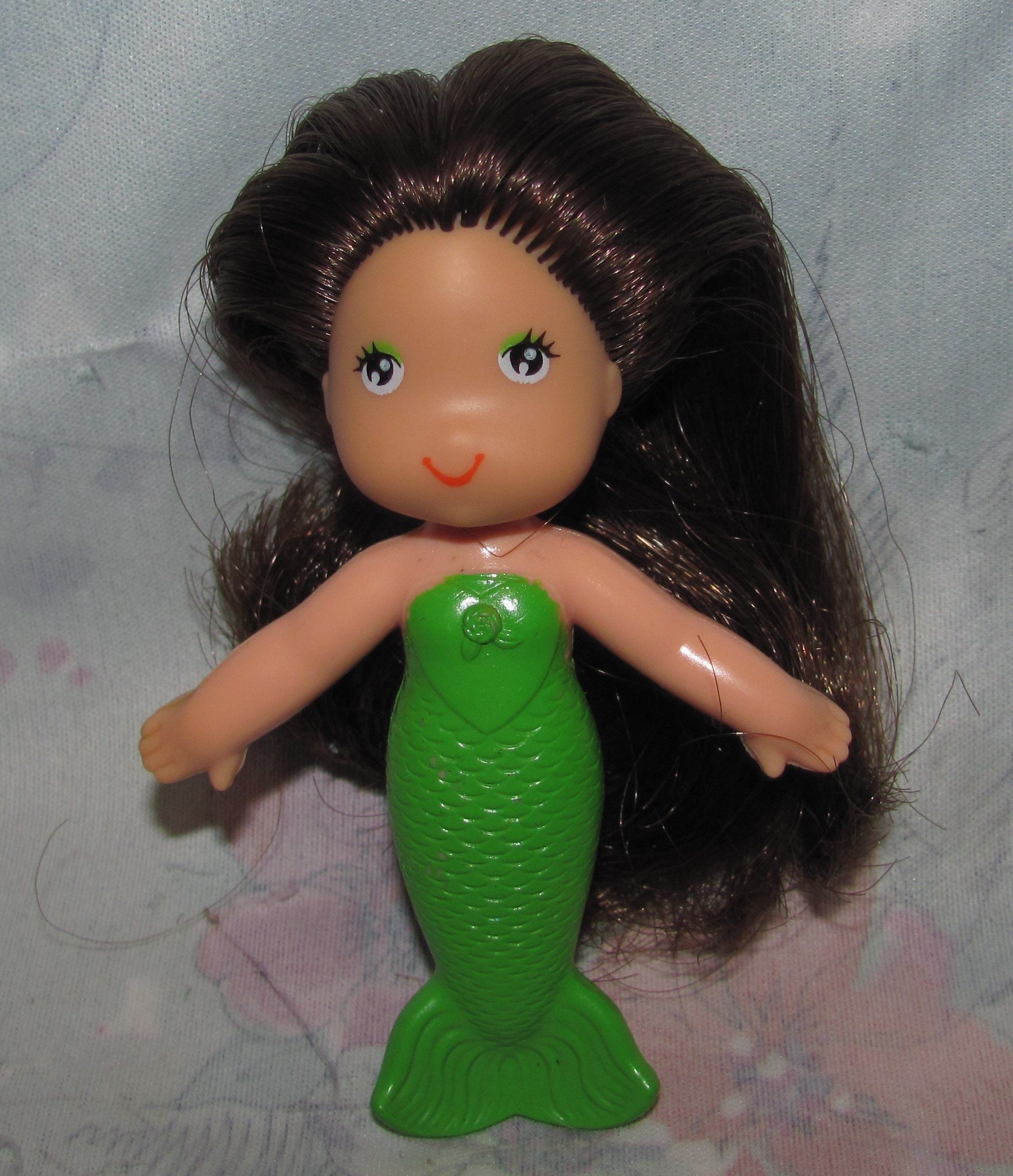 Vintage Kenner Sea Wee Doll Shelly with Green Body Brown | Etsy