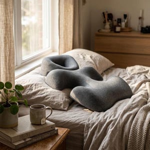 Peut inclure: Ensemble de trois mugs en céramique avec une finition mate et mouchetée. Les tasses sont de couleur crème, gris clair et gris foncé. Chaque mug a un design simple et minimaliste, idéal pour le café ou le thé.