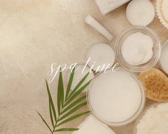 Aloe Vera scented wax melts – spa times – organic rapeseed wax – natural scented melts – hand-poured – BOTANICA EDITION