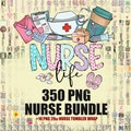 350 Png Nurse Bundle, Nurse Sublimation Bundle, Nurse Png, Nurse Life, Nurse Designs Bundle, Digital Download product logo