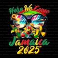 Jamaica Vacation 2025 ,Here We Come Jamaica 2025 Png , Jamaica Vacation Png, Jamaica Girls Trip 2025 Png, Jamaica Family Vacation 2025 product logo