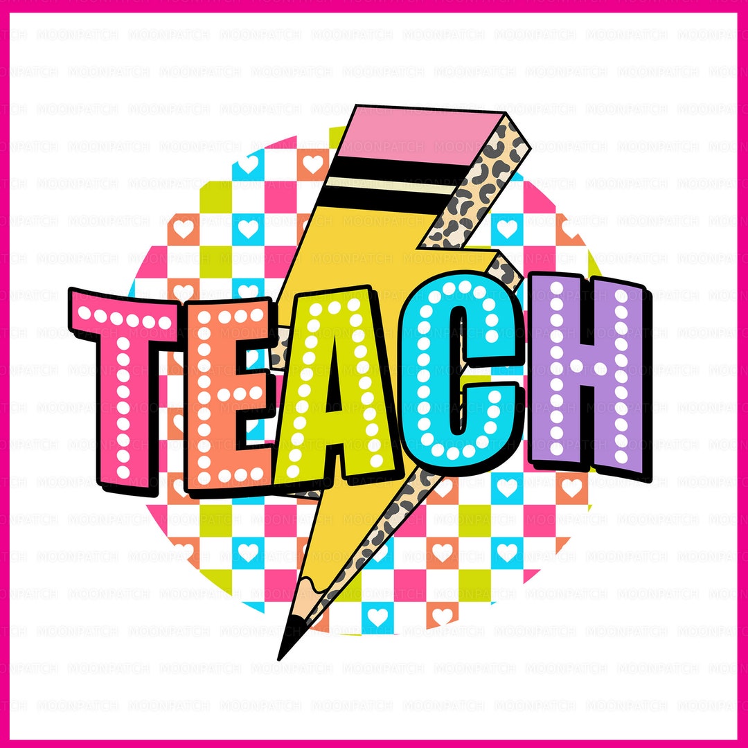 Teacher PNG, Teach PNG ,pencil Teacher, Lightning Bolt Teacher PNG ...