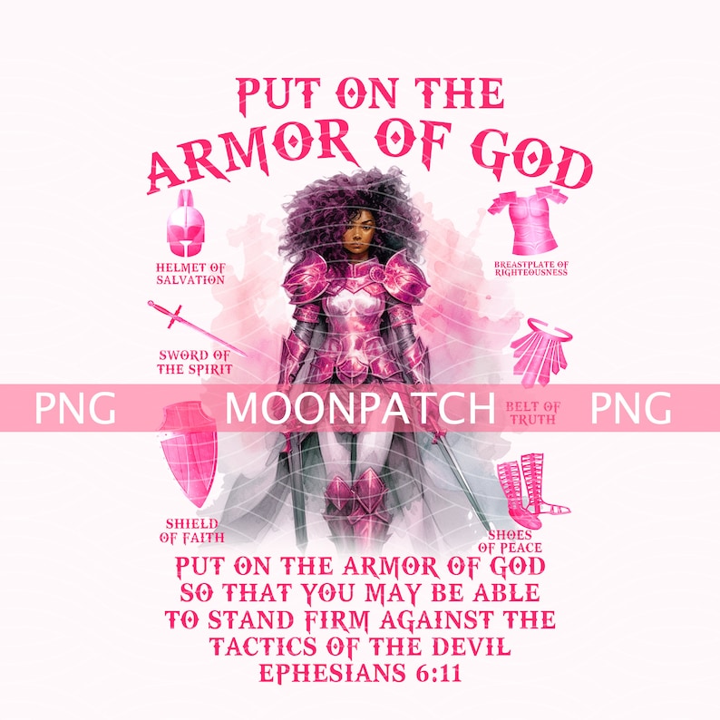 Armor of God PNG, Christian PNG , Child of God Png, Bible Verse Ephesians Digital Download Etsy