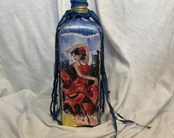 Flamingo dancer bottle