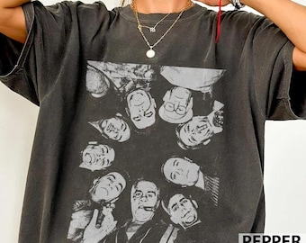 Camiseta vintage de Los Soprano, camiseta de la mafia de Comfort Colors, camiseta con estampado retro de la serie de televisión de los 90.