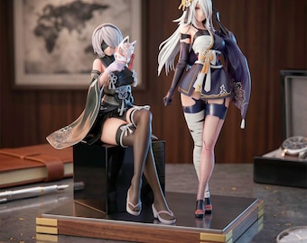 Estátua da 2B, Figura personalizada da YoRHa de NieR Automata, Estatuetas colecionáveis