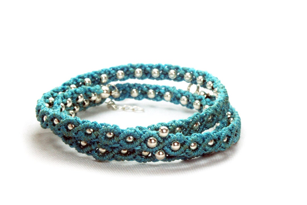 Silver Wrap Bracelets925 STG Silver Braceletsstack Etsy